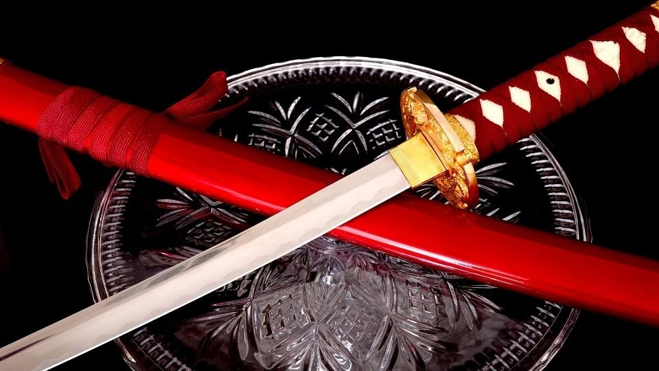 Japanese katana - a symbol of power