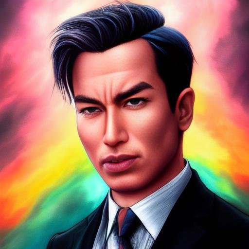 An entrepreneur in a suit