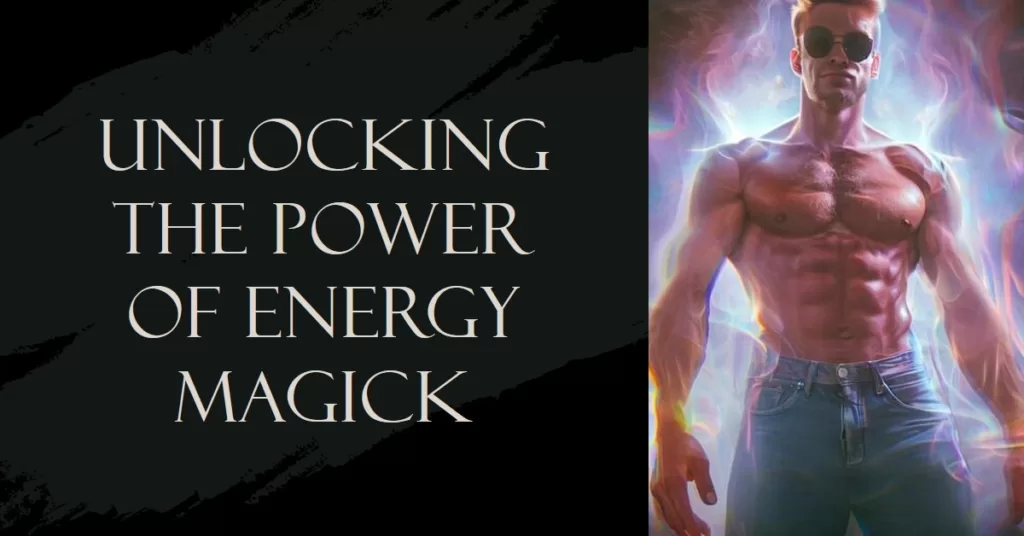 Stylish energy magick practitioner with an overwhelming aura