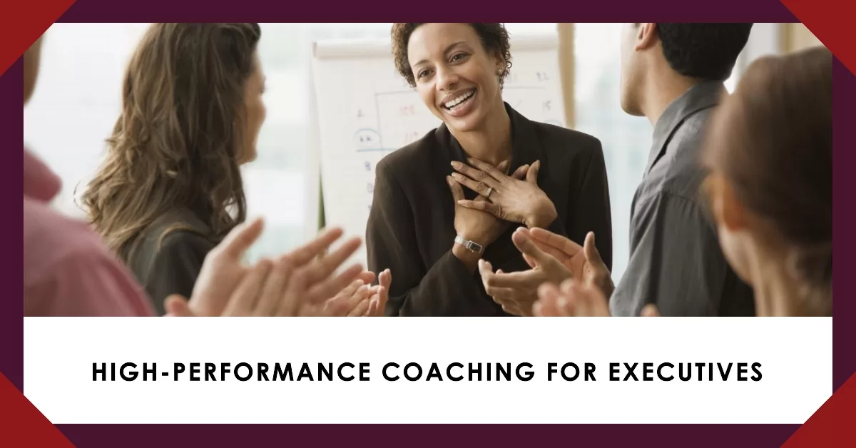 Executive coaching for high performance