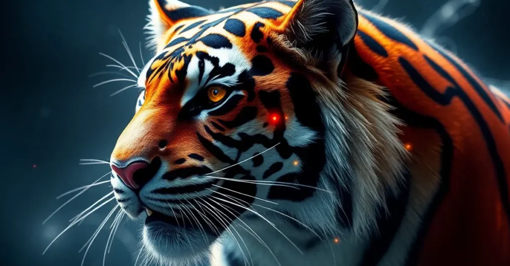 Powerful Tiger- A Symbol of Confidence