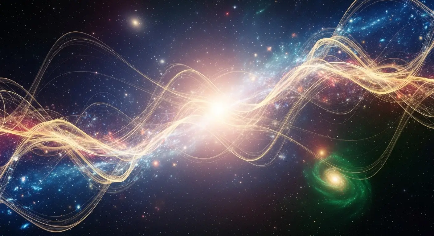 Cosmic energies dancing in the cosmos