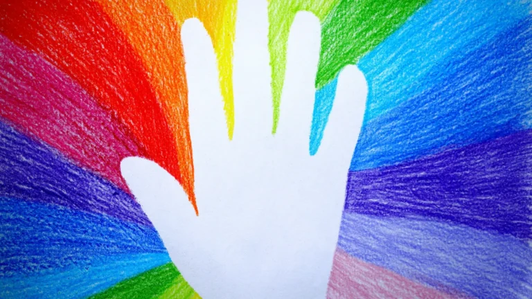 Healing hand of a Reiki Master-Teacher