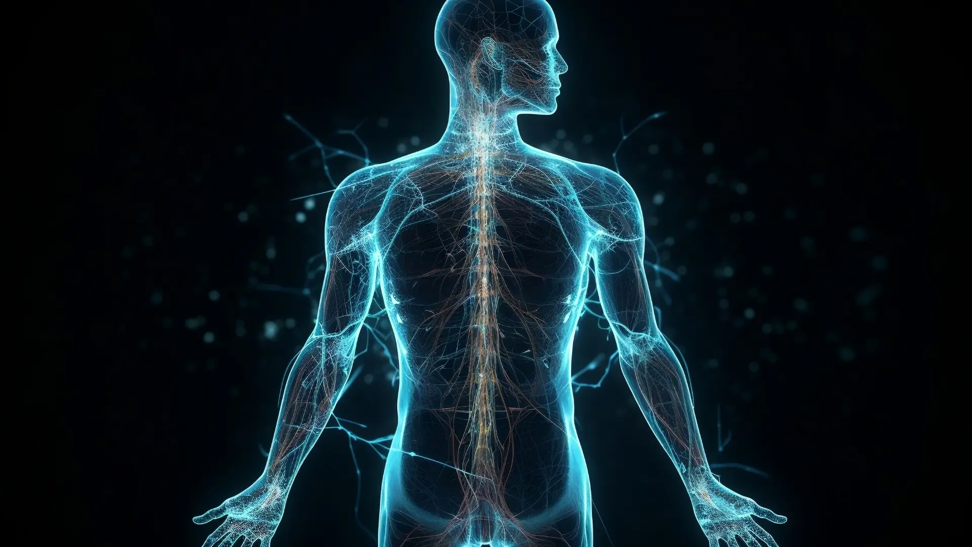 Visualization of the human nervous system