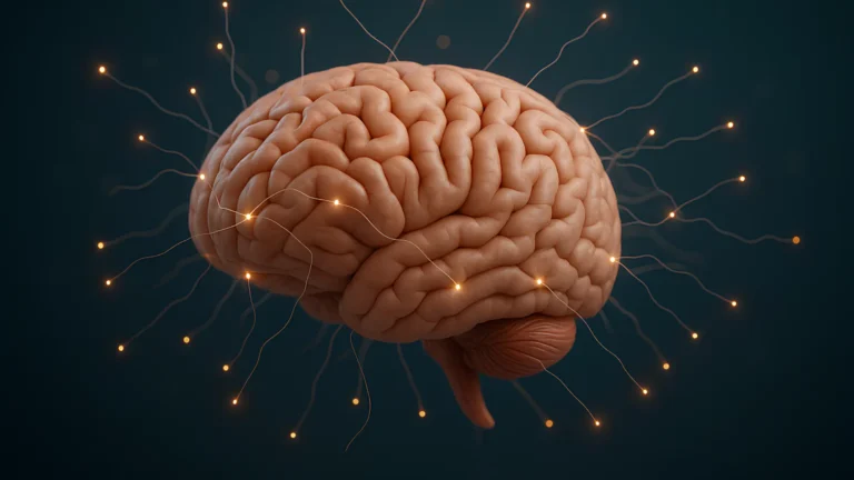 Realistic 3d brain model