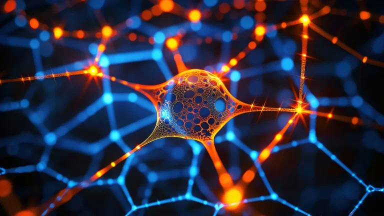 Neural network inside a brain