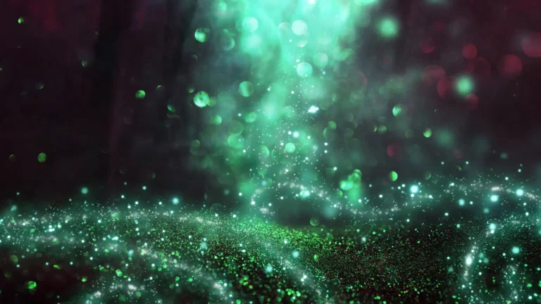 Beautiful healing energy waves